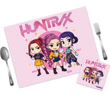 Mat Coaster Set - Kpop Design 1