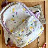 Printed Backpack - Mermaid