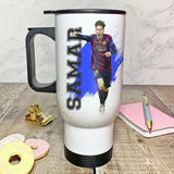 Steel Travel Mug - Messi