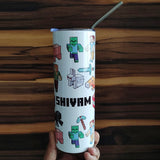 Skinny Tumbler - Minecraft