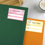 Mini School Book Labels - Magical Butterfly