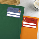 Mini School Book Labels - Prince