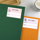 Mini School Book Labels - Butterfly Magic