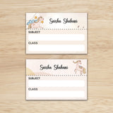 Mini SchoolBook Labels - Unicorn Shine