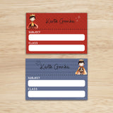 Mini School Book Labels - Prince