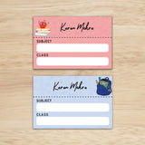Mini School Book Labels - School Kit