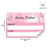 Mini School Book Labels - Magical Butterfly