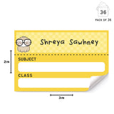 Mini School Book Labels -Little Kawai