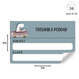 Mini School Book Labels - Dinosaur