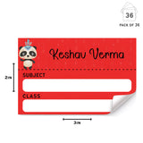 Mini SchoolBook Labels - Tribal Animals