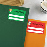 Mini SchoolBook Labels - Tribal Animals