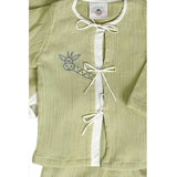 Luxury Embroidered Baby Gift Set - Mint