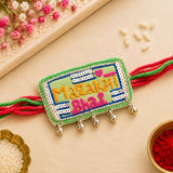 Bead Rakhi - Mazaakiya Bhai