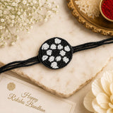 Bead Rakhi - Black & White