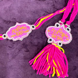Bead Rakhi & Lumba Set - Perfect Bro & Bhabhi
