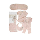 Luxury Embroidered Baby Gift Set - Peach