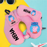 Neck Pillow set designs - Peppa