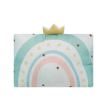 Organic Pillow & Bolsters- Colorful Rainbow