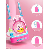 Pink Kids Bunny ears, waterproof Swimming Bag/Beach Bag