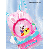 Pink Kids Bunny ears, waterproof Swimming Bag/Beach Bag