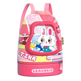 Pink Rabbit Face, Waterproof Swimming Bag/ Beach Bag