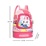Pink Rabbit Face, Waterproof Swimming Bag/ Beach Bag