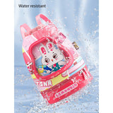 Pink Rabbit Face, Waterproof Swimming Bag/ Beach Bag
