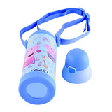 Youp Stainless Steel Blue Color Peppa Pig Kid Insulated Double Wall Sipper Bottle Logan - 500 ml