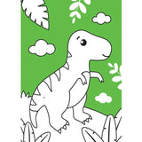 Dinosaur Neon Colour and Sticker Dots Book with over 500 Stickers Age 3+
