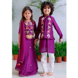 Traditional Pichwai Printed Lehnga Set