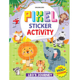 Pixel Sticker Activity Book: Leo's Journey – Over 1,400 Stickers for Kids Age 4+ | Adventure-Themed Pixel Art, Sticker Puzzles