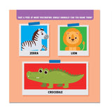 Spin and Learn Jungle Animals: A Fun and Interactive Activity Book with Spinning Dial for Kids