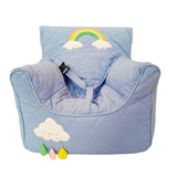 Rainbow Bean Chair Quilted (Large)