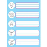 Flash Cards Alphabet - 30 Double Sided Wipe Clean Flash Cards for Kids (With Free Pen)