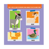 Spin and Learn Farm Animals: A Fun and Interactive Activity Book with Spinning Dial for Kids