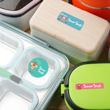 Mini Label Pack - Robot City