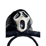 Scary Ghost theme Led Light & Voice operated Headband Halloween Party Hair Accessory