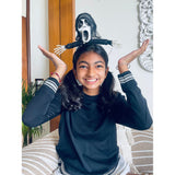 Scary Ghost theme Led Light & Voice operated Headband Halloween Party Hair Accessory