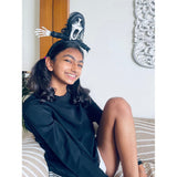 Scary Ghost theme Led Light & Voice operated Headband Halloween Party Hair Accessory