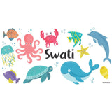 Water Bottle - Sea animals