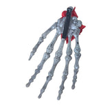 Skeleton hand Unique Hair Accessory for Halloween Party, Red