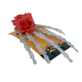 Skeleton hand Unique Hair Accessory for Halloween Party, Red