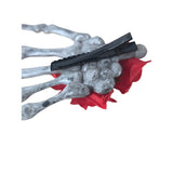 Skeleton hand Unique Hair Accessory for Halloween Party, Red