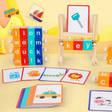 Wooden Spelling Words Game