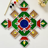 Large Rangoli Mat - Square