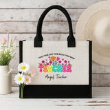 Jute Bag - Dual Colour - Teacher