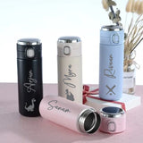 Insulated Temperature Bottle - Cream