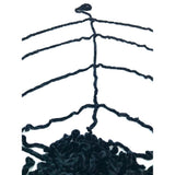 Thick 4 feet Black Spider web for Halloween Decor