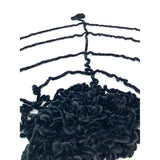 Thick 4 feet Black Spider web for Halloween Decor