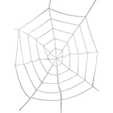 Thick 4 feet White Spider web for Halloween Decor